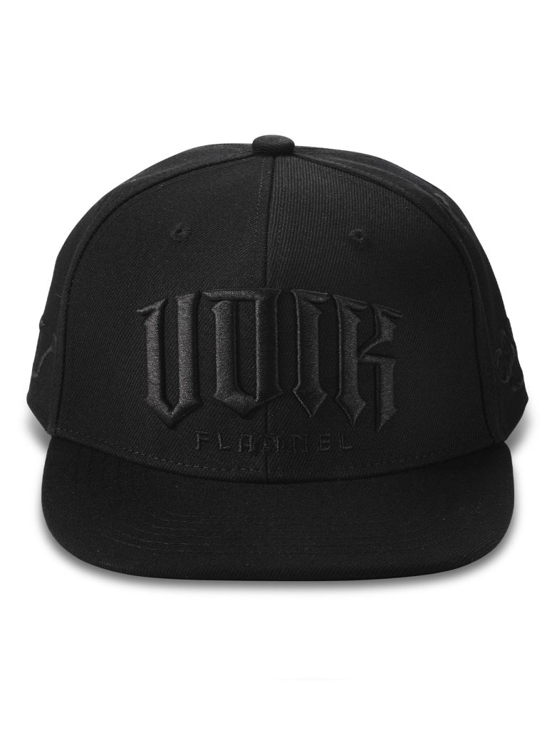 VOLK LOGO BLACK SNAPBACK