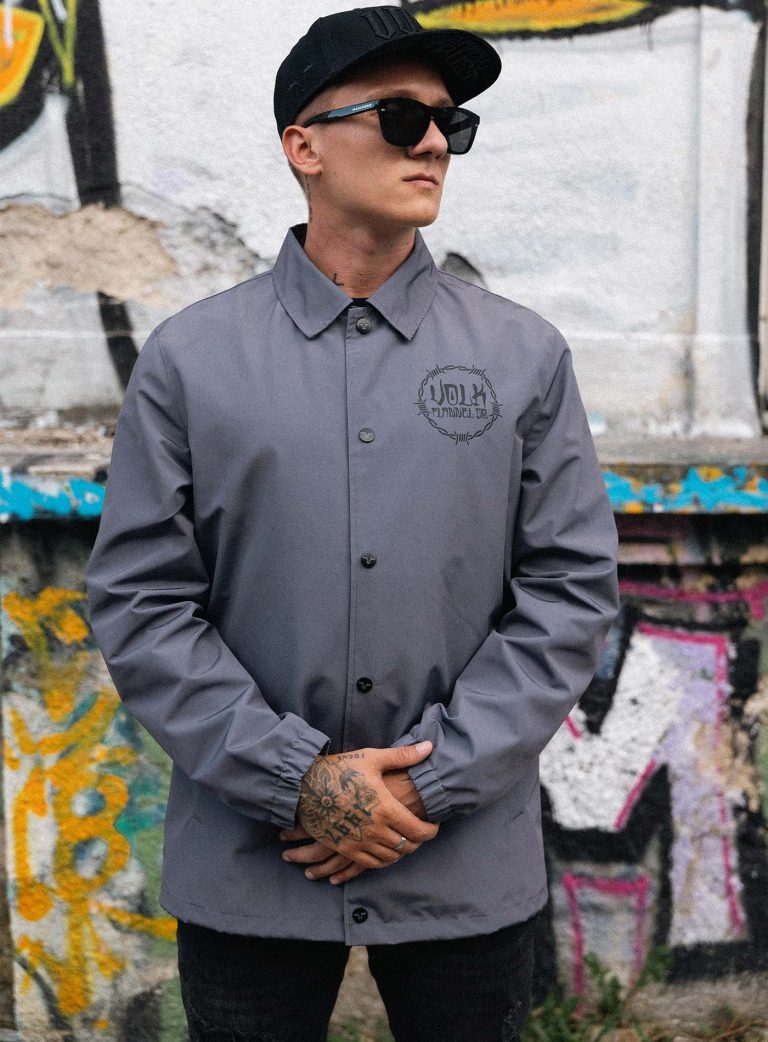 SUBCULTURE NO.1EAGLE COACHES JACKET ３ 1st PAT-RN Pierce Jacket - Jungle Green Gabardine – Standard