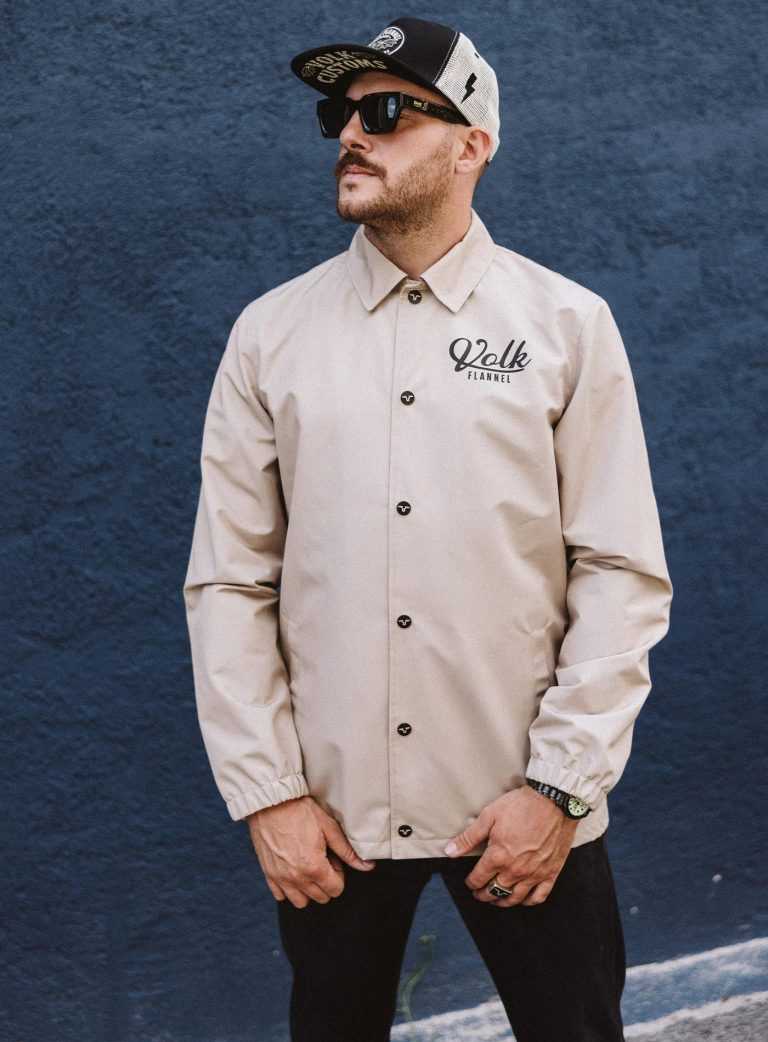 ALWAYS CUSTOM Veste Coach Beige